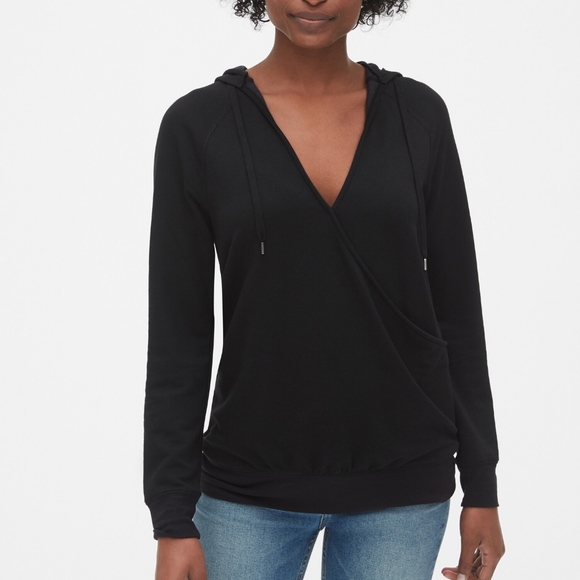 GAP Tops - NWT Gap Maternity Crossover Nursing Hoodie